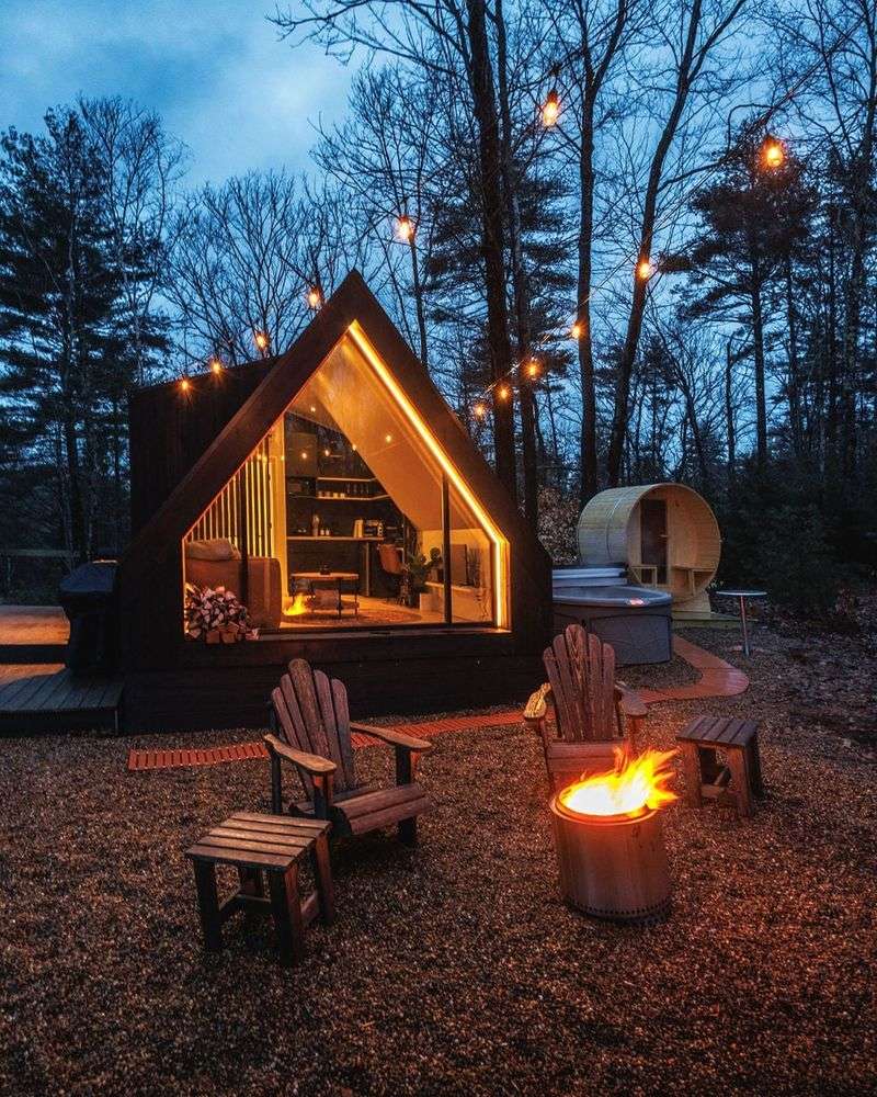 Hidden Cove Cabin, Maine