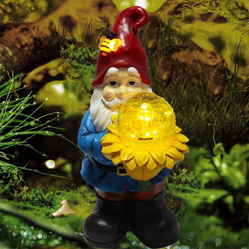 Illuminated Garden Gnomes