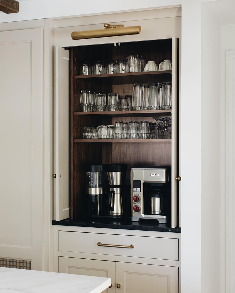 In-wall Coffee Stations