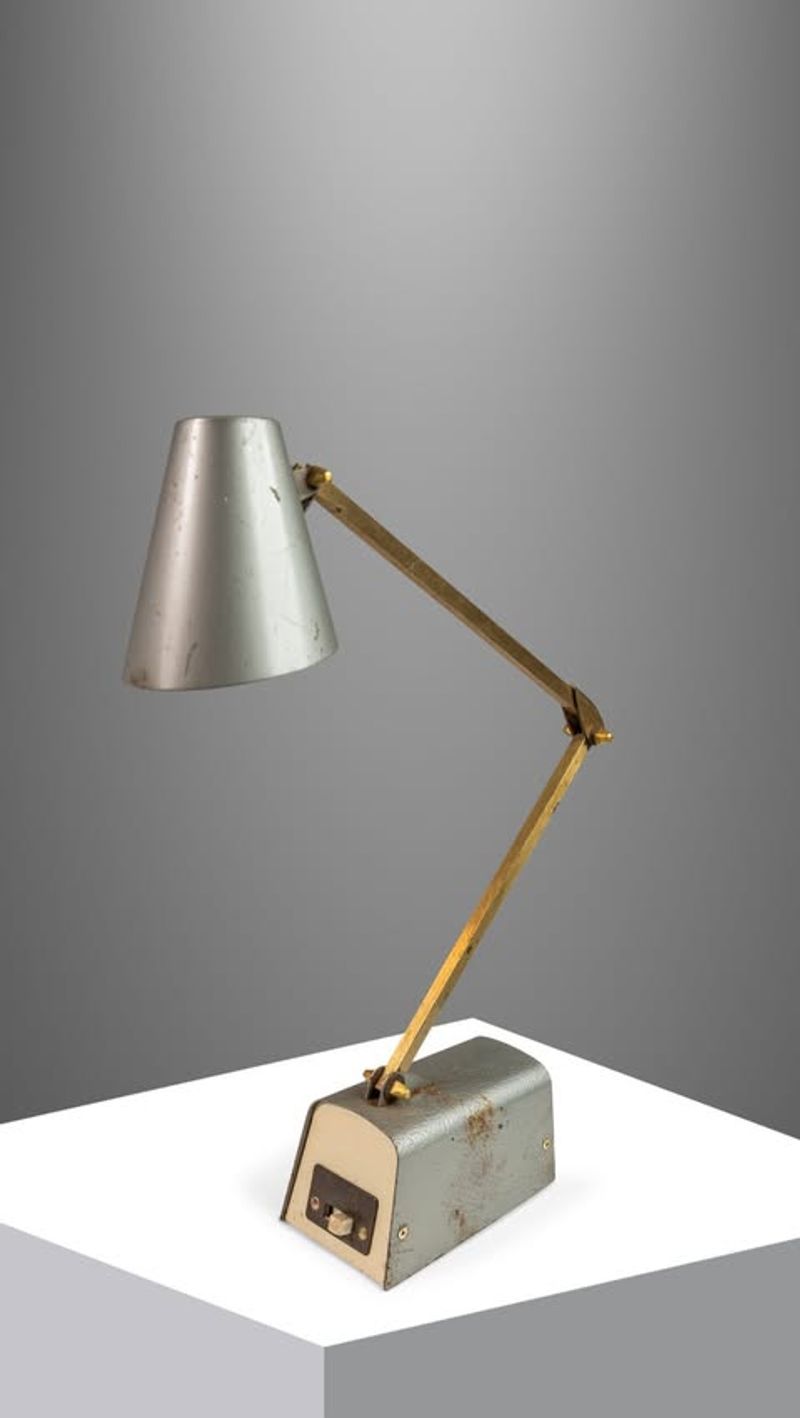 Industrial Metal Desk Lamp