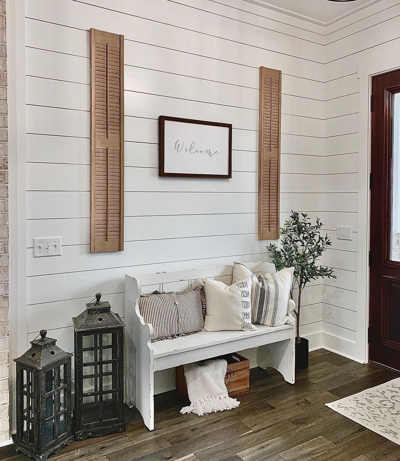 Install Shiplap Walls