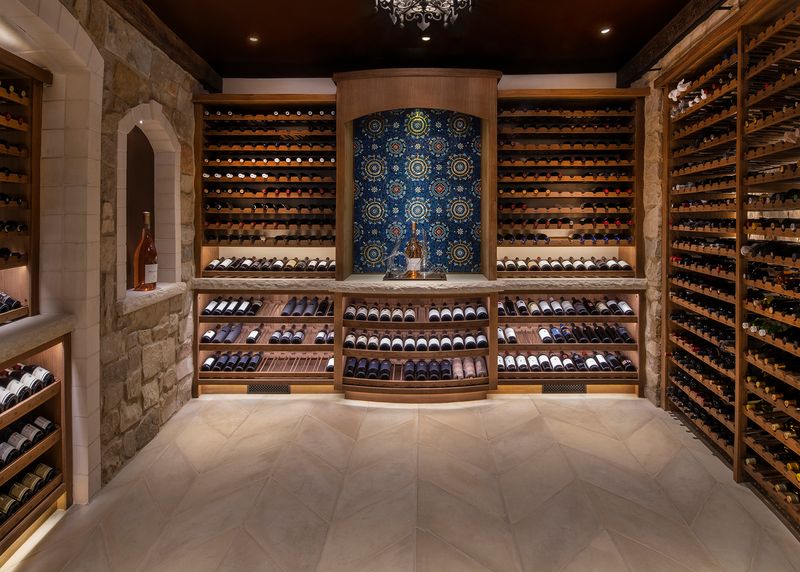 Inviting Wine Cellar