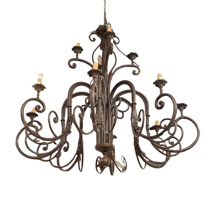 Iron Chandelier