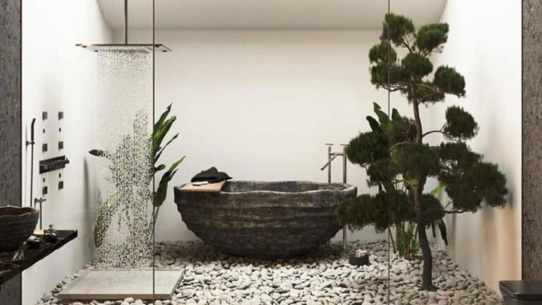 zen garden bathroom