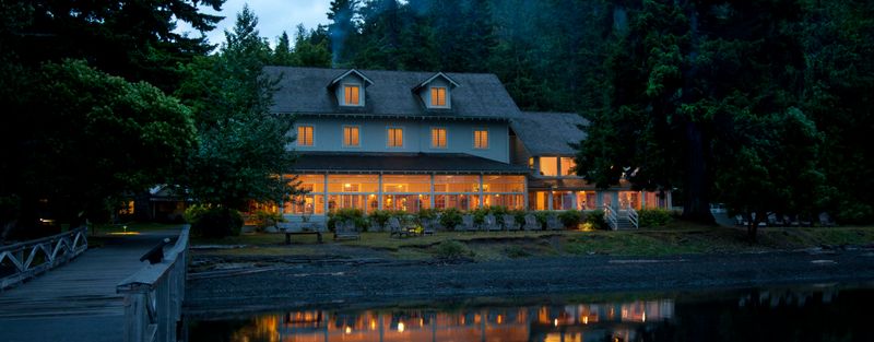 Lake Crescent Cabin, Washington