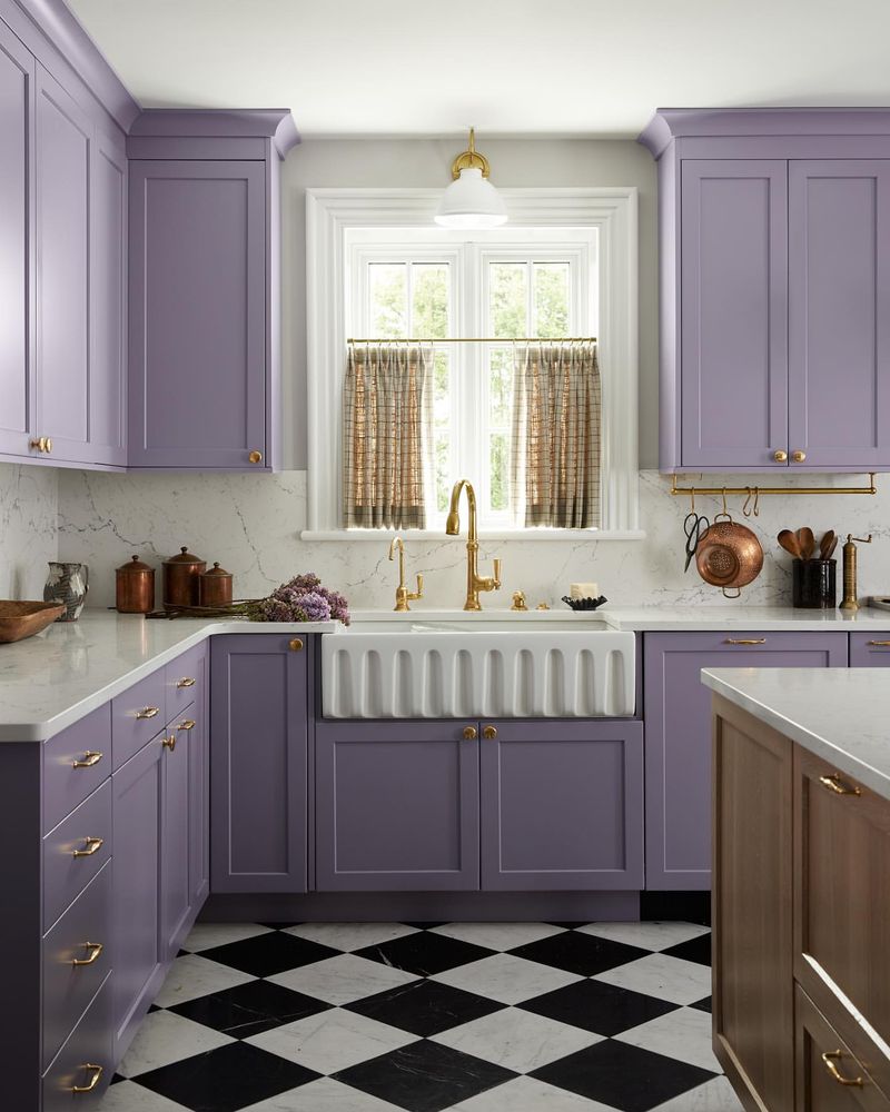 Lavender Cabinetry