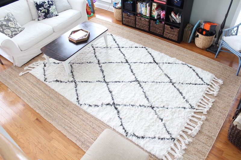 Layer Rugs on Hardwood Floors