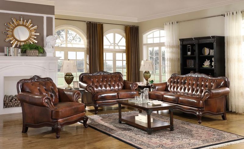 Leather Armchairs