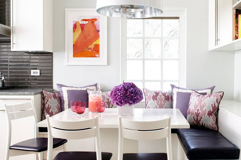 Lilac Breakfast Nook