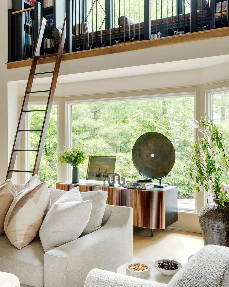 Lofted Library Nook