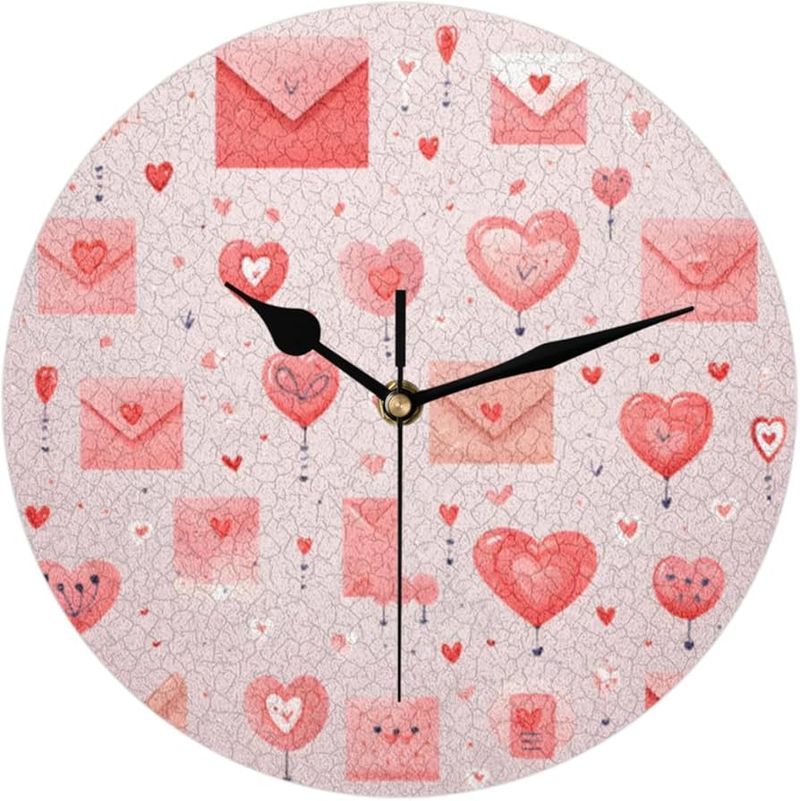 Love-Inspired Wall Clock