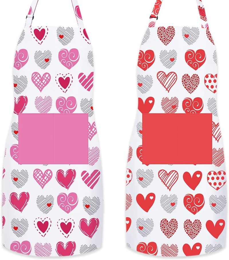 Love-Themed Apron