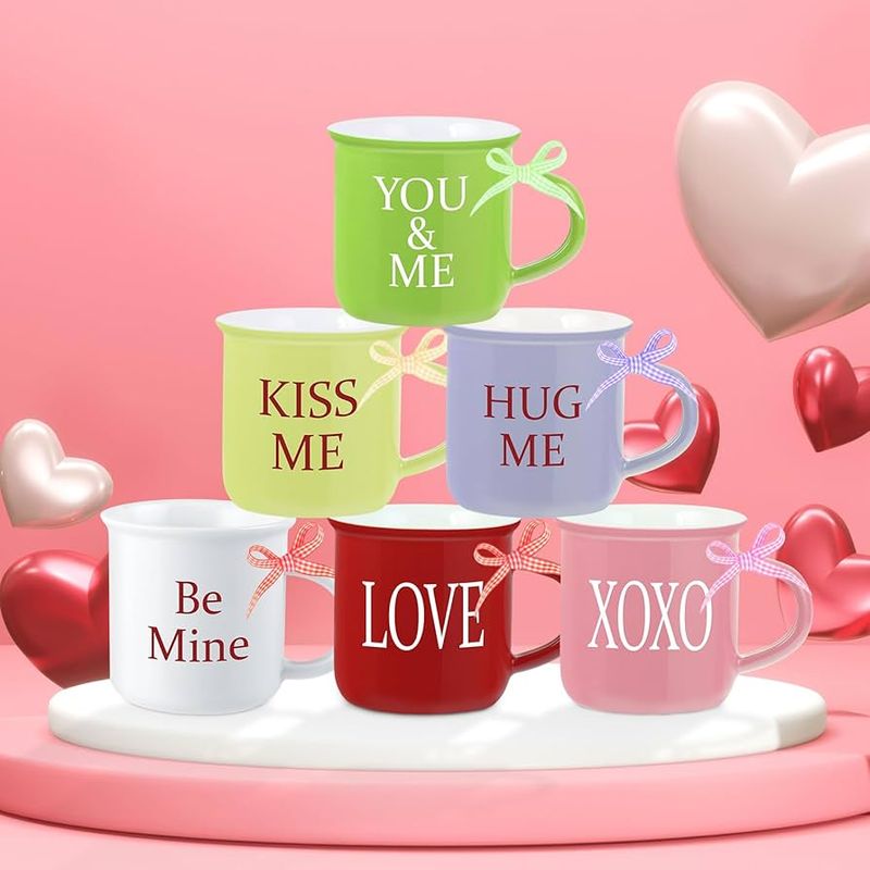 Love-Themed Mug Set