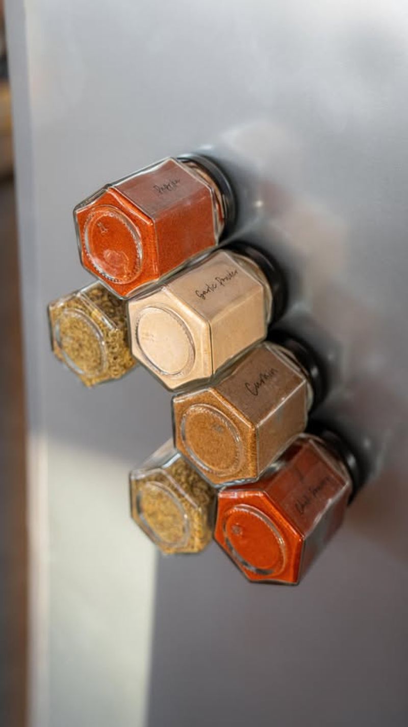 Magnetic Spice Rack