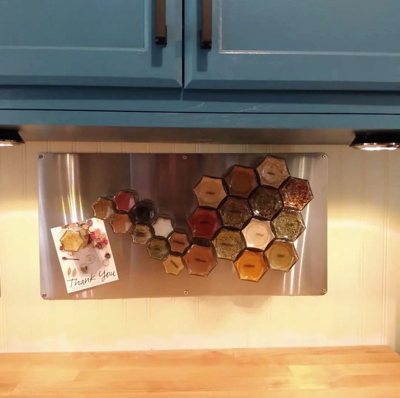 Magnetic Spice Racks