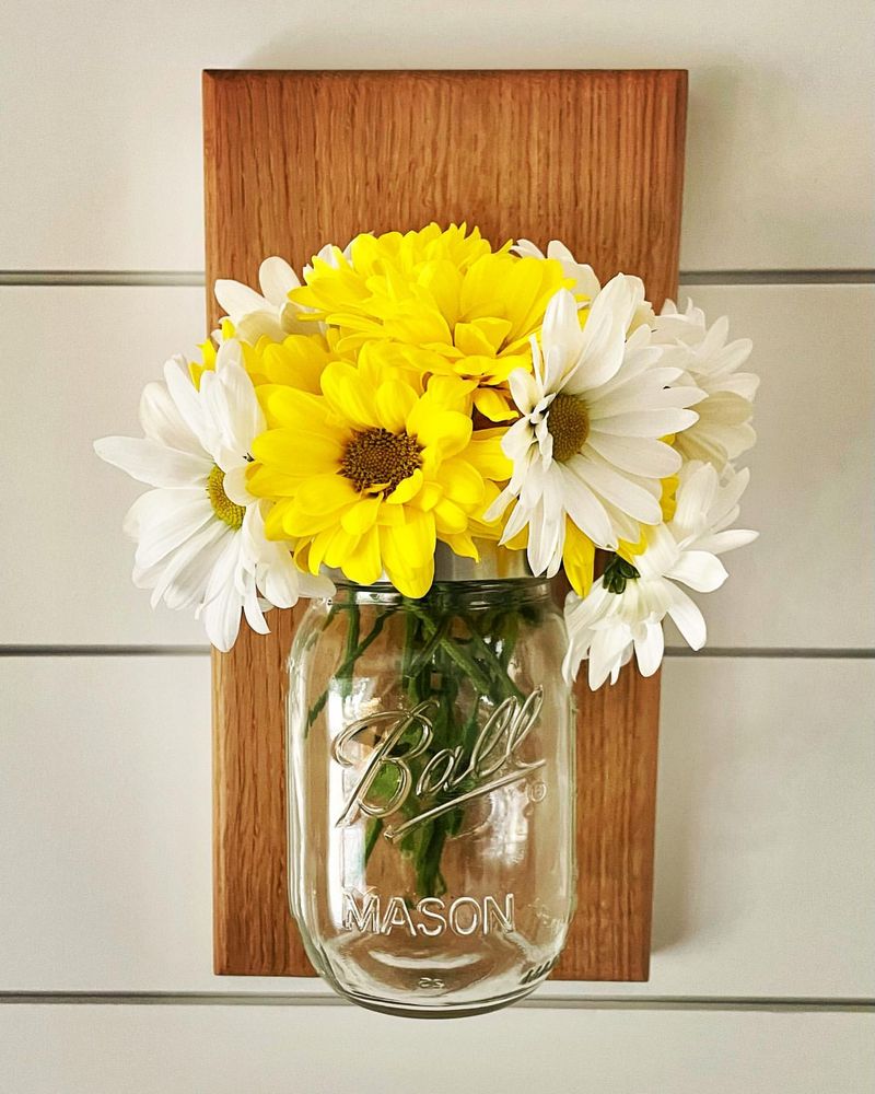 Mason Jar Sconces