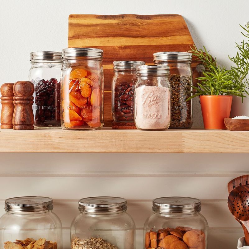 Mason Jar Storage