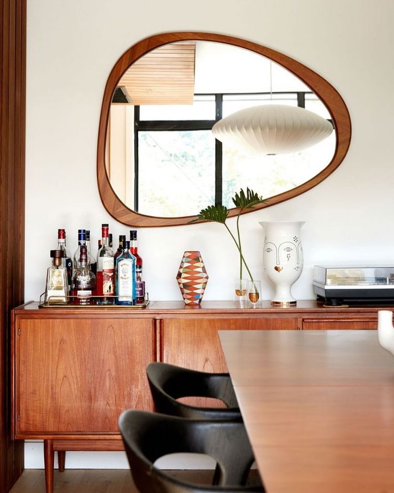 Mid-Century Modern Mirror