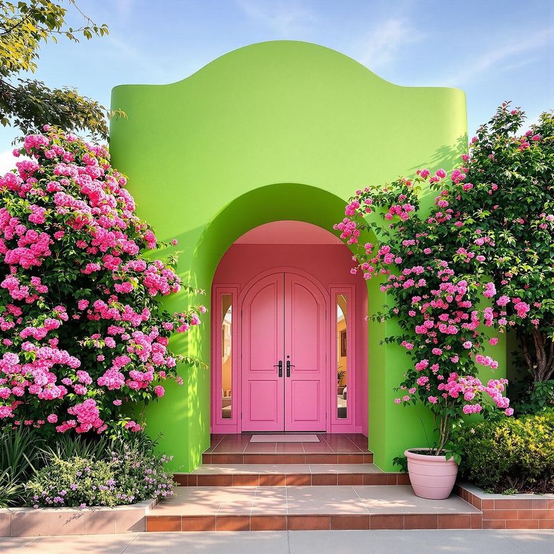 Millennial Pink Door