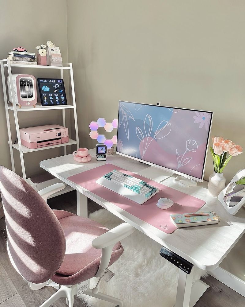 Millennial Pink Office Chair