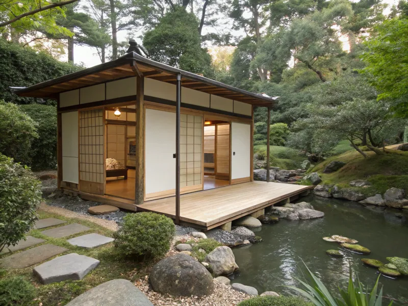 Minimalist Zen Hut