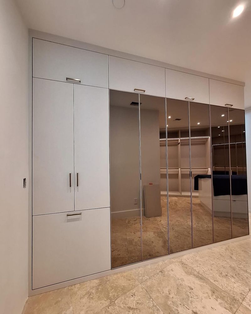 Mirrored Wardrobe Doors