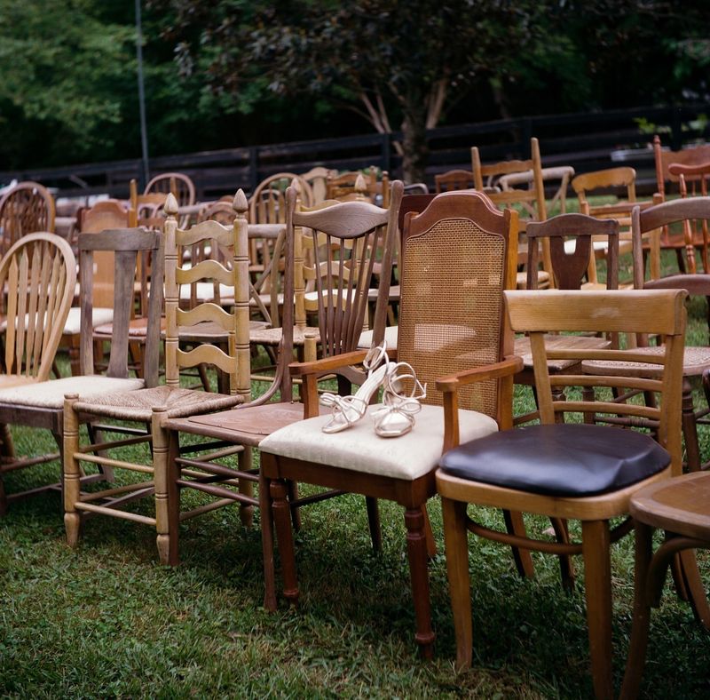 Mismatched Patio Furniture