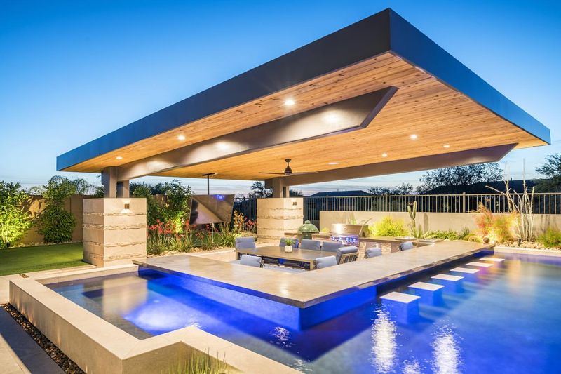 Modern Cantilevered Pool