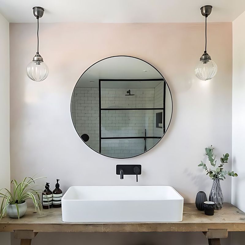 Modern Round Mirror