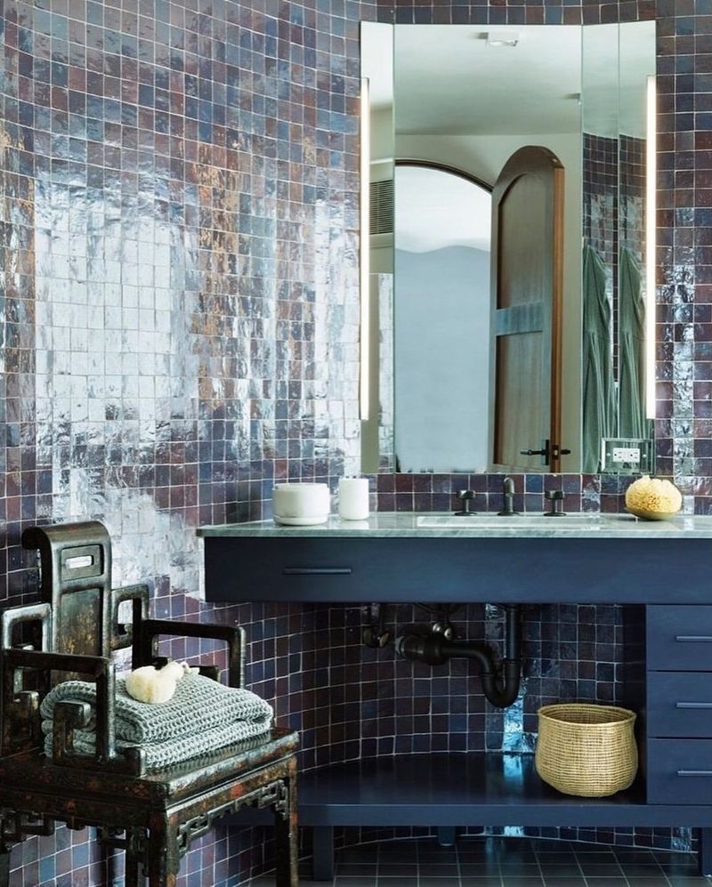 Mosaic Tile Bathroom