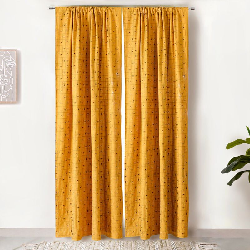 Mustard Yellow Curtains