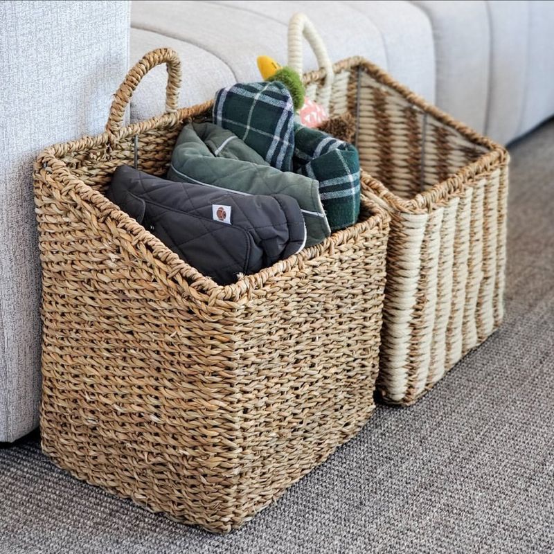 Natural Fiber Basket