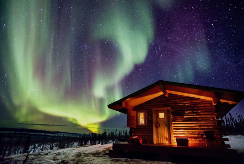 Northern Lights Cabin, Alaska