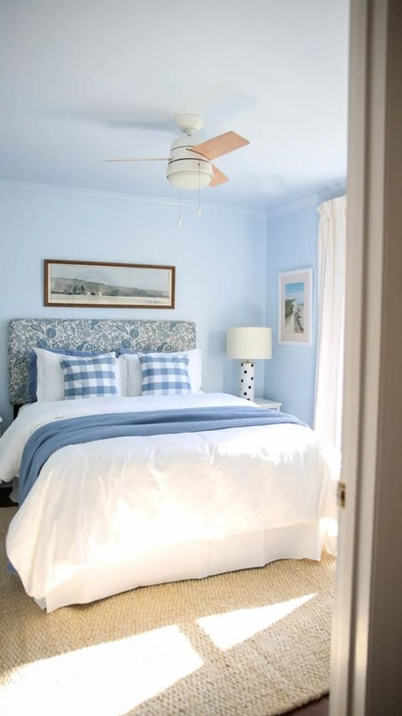 Ocean Blue Bedroom