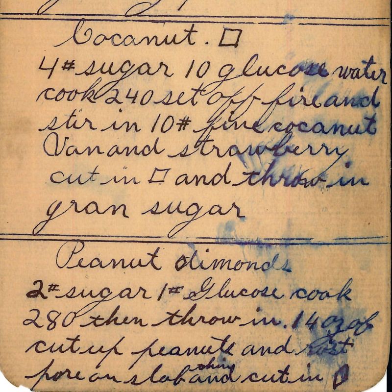 Old Recipe Cards