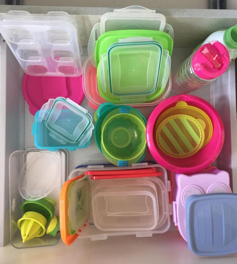 Old Tupperware without Lids