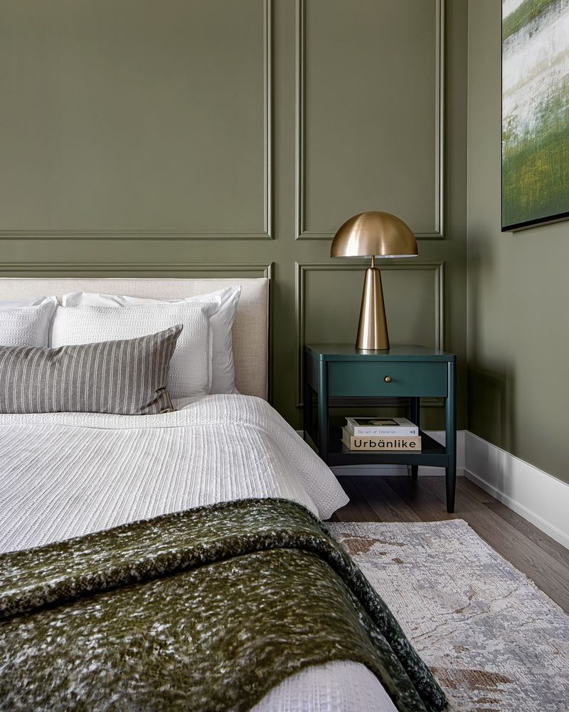 Olive Green Bedroom Sanctuary