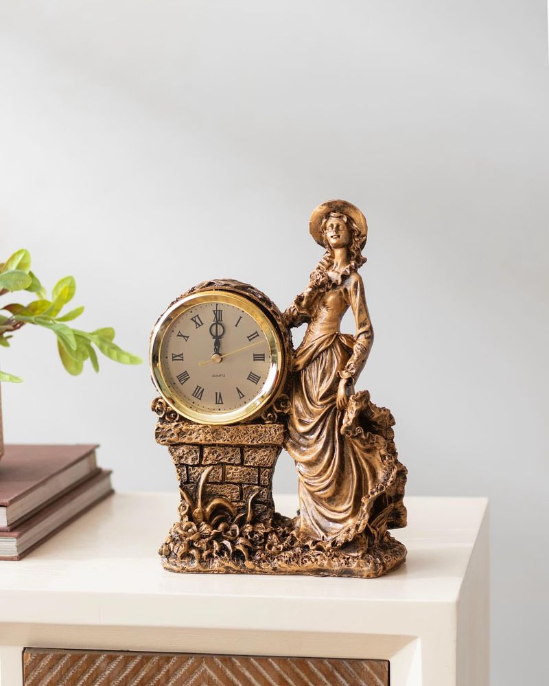 Opulent Bathroom Clock