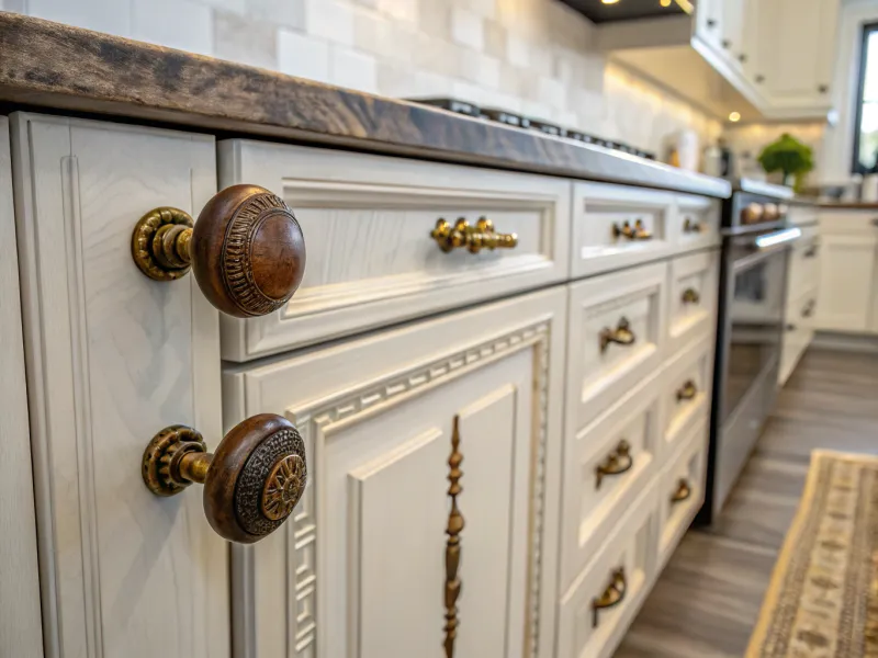 Outdated Kitchen Cabinet Hardware