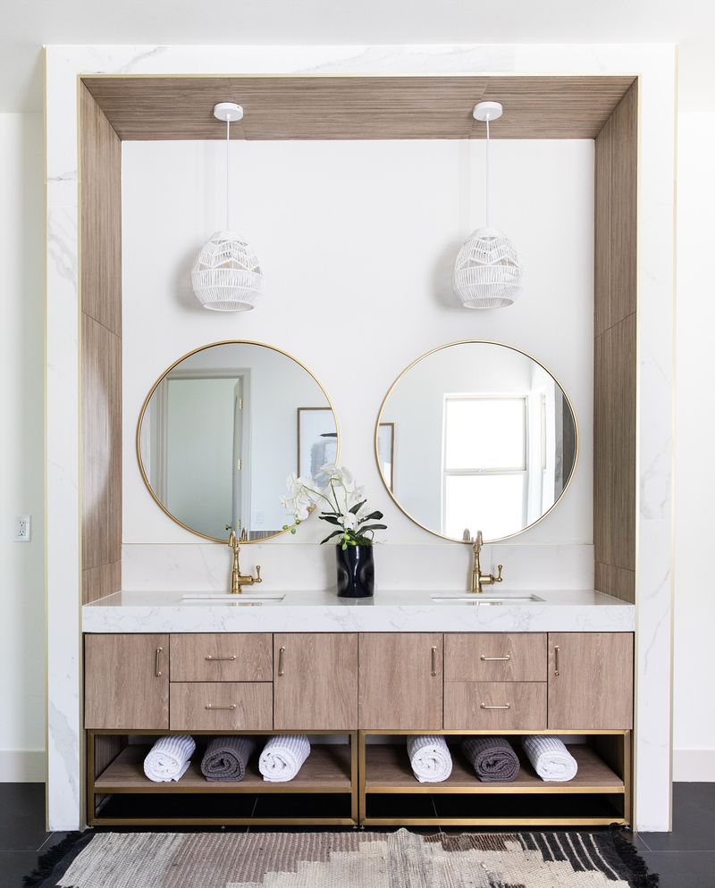 Over-the-Top Vanity Mirrors