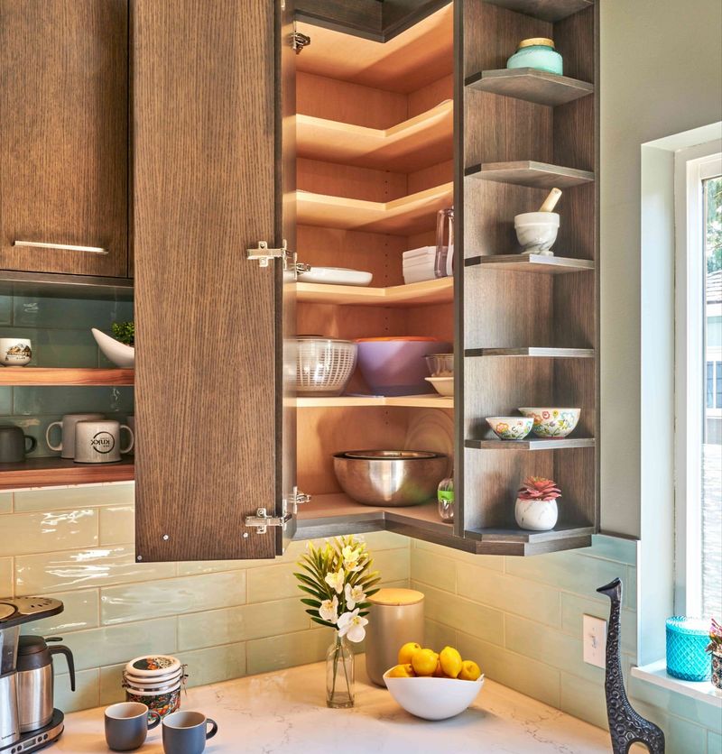 Over-the-top Open Shelving