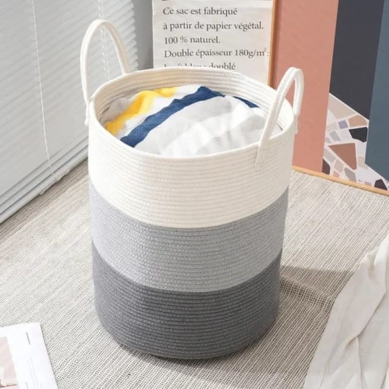 Overfilled Laundry Basket