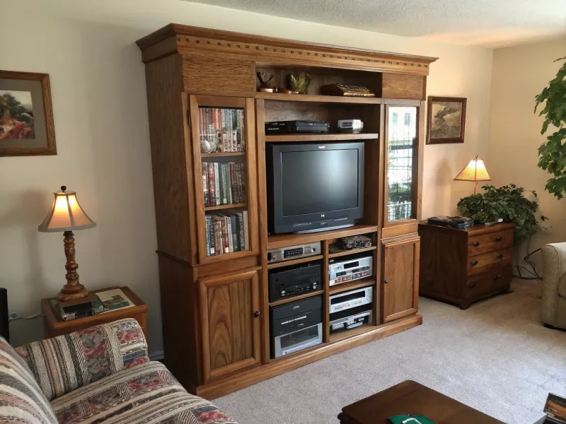 Oversized Entertainment Centers