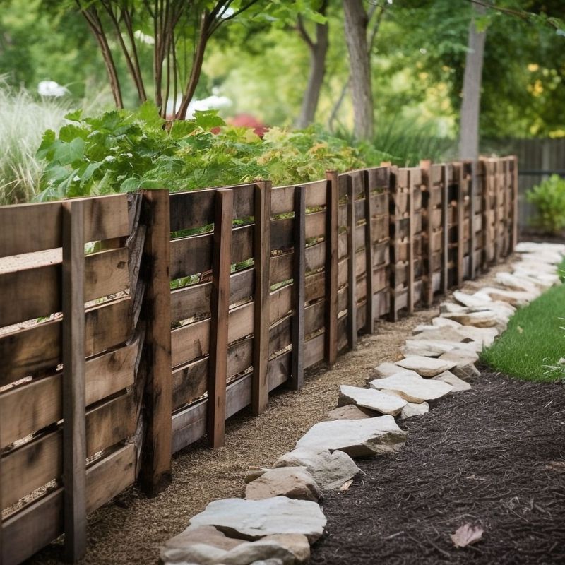 Pallet Wood Fence