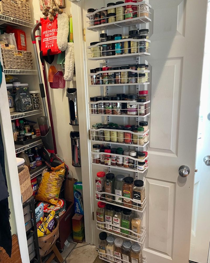 Pantry Door Shelving