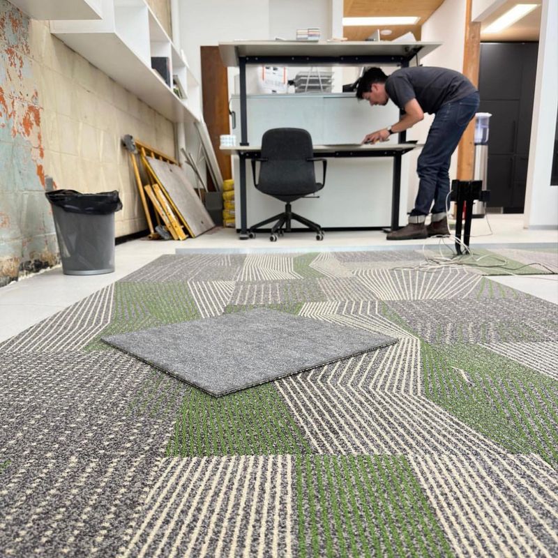 Patterned Carpet Tiles