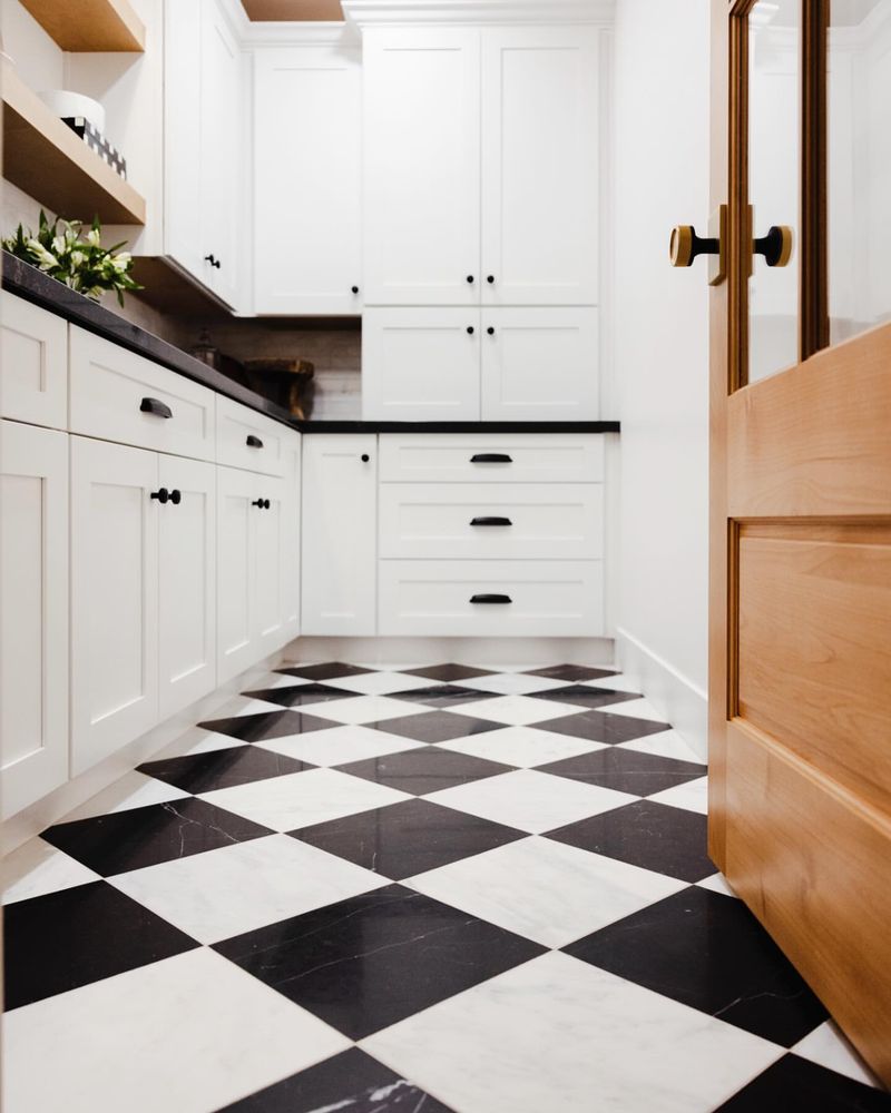 Patterned Floor Tiles