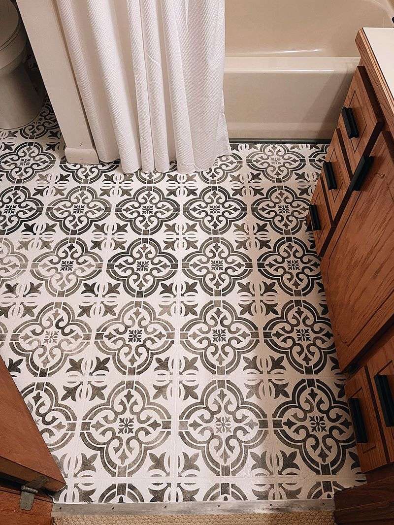 Patterned Linoleum