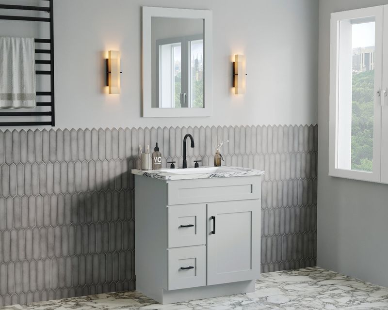 Pearl Gray Bathroom