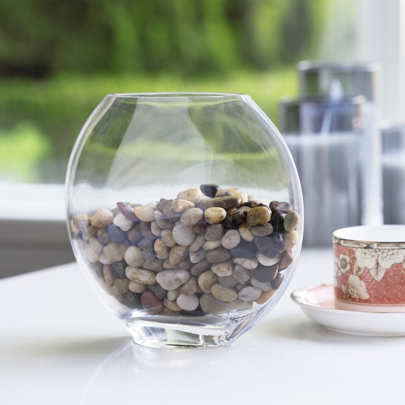 Pebble-Filled Vases